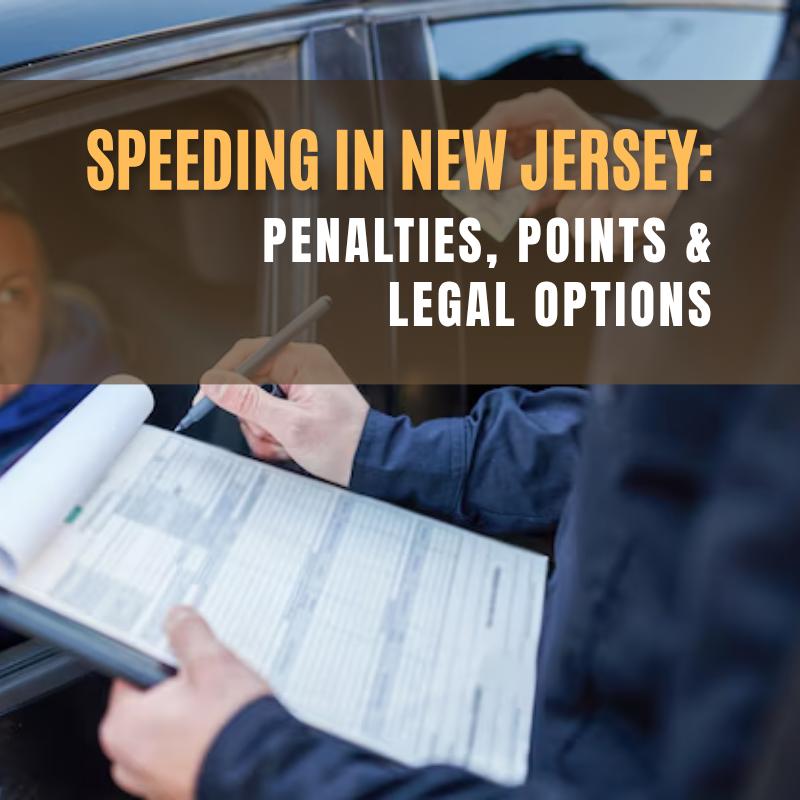 Speeding in New Jersey: Penalties, Points, and Legal Options